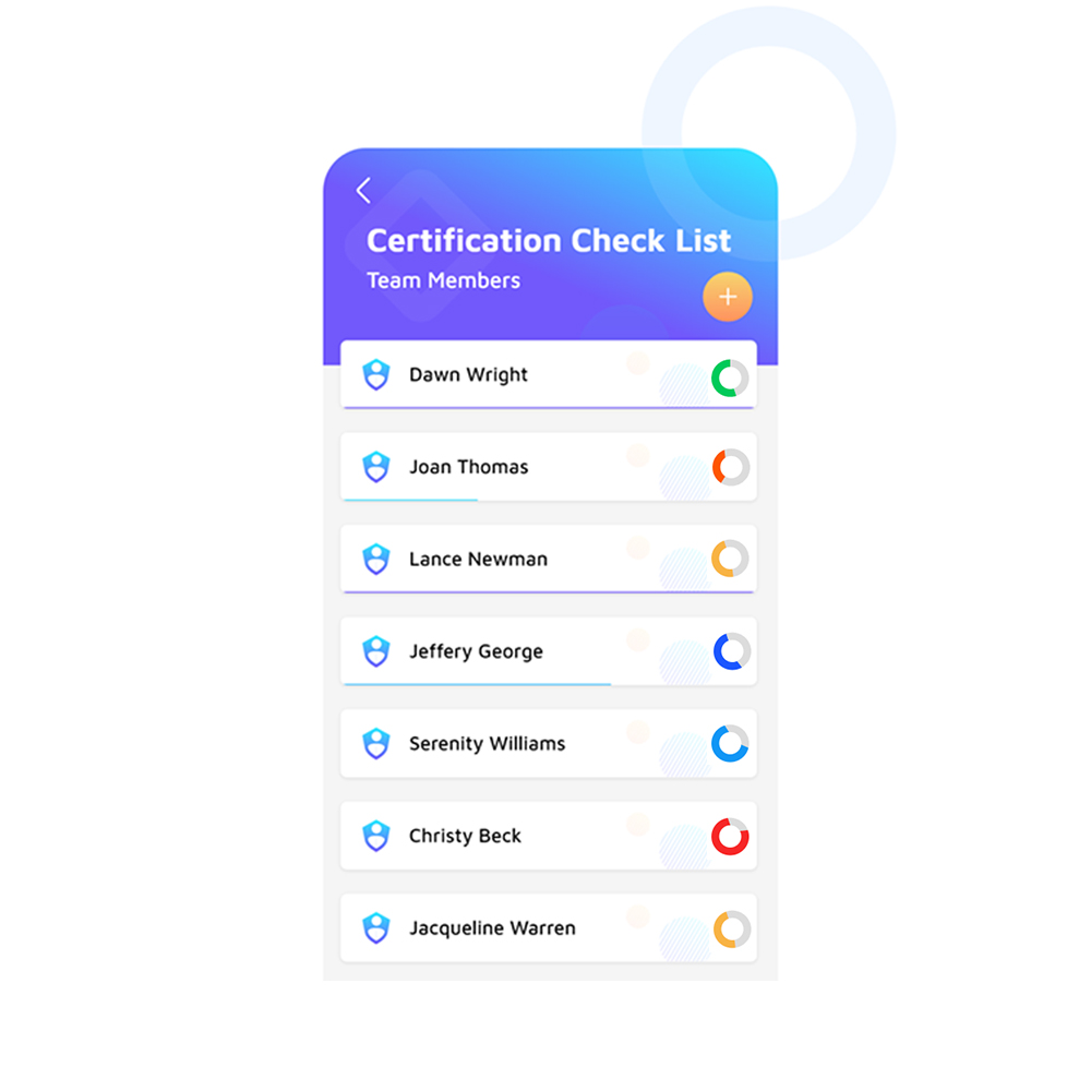 Certification Tracking Cover