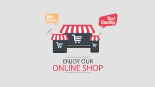 Online Shop Flat Style 