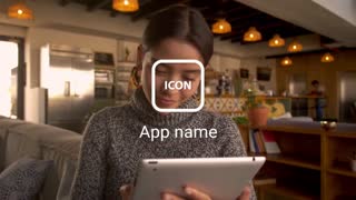 Cute girl with tablet