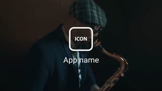 Jazz man playing on trumpet