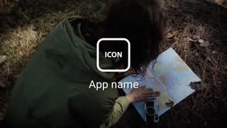 Girl with map