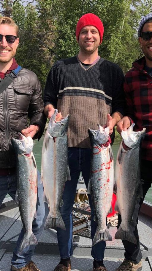 Kenai River Guided Salmon Fishing