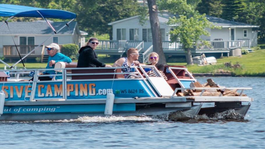 Boat Cruise on the Madison Lakes