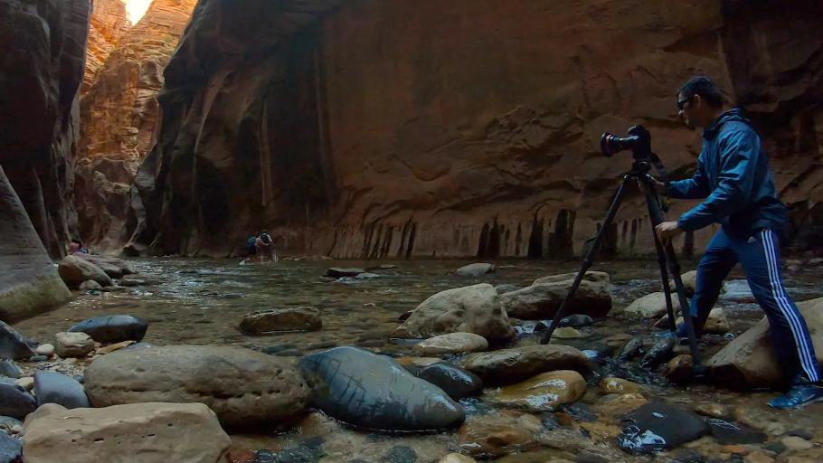 Photographing 'The Narrows' in Zion National Park