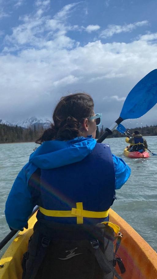 Kayak Tour on Glacial Trail Lake in Moose Pass, Alaska