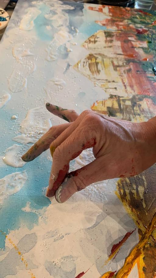 Paint with Crystals for Chakra Healing
