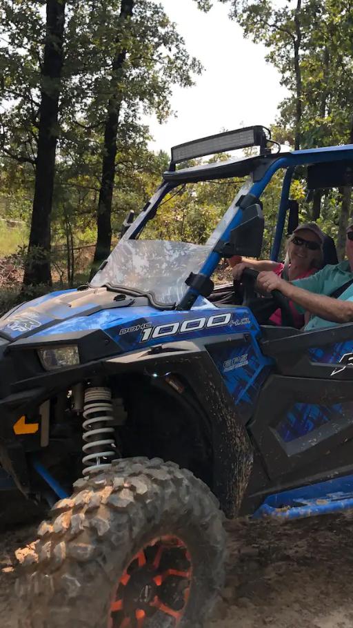 Guided trail ride/drive lake murray atv park for beginners