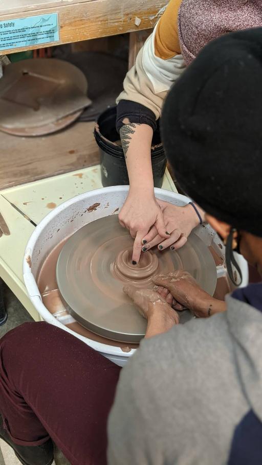 Create pottery with an Atlanta artist