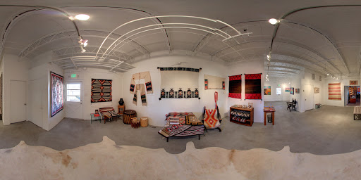 Native American Dreamcatchers in Santa Fe art gallery