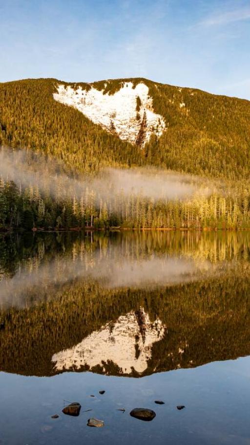 Mountain Lake Trek to Avalanche Chute