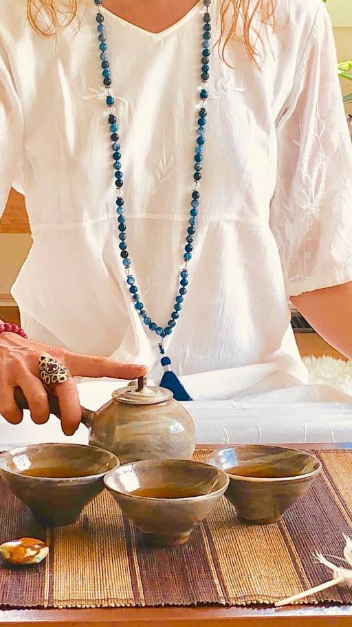 Sacred Living Tea Ceremony with Joy