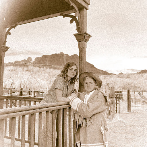 Old West Photoshoot in Zion Ghost Town