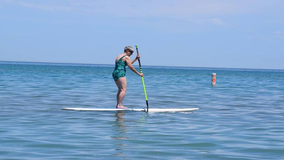 Lake Michigan - Stand Up Paddle Boarding