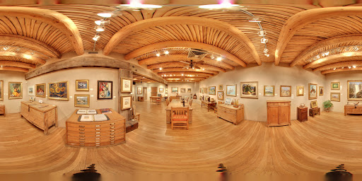 Printmaking at a fine art gallery in Santa Fe