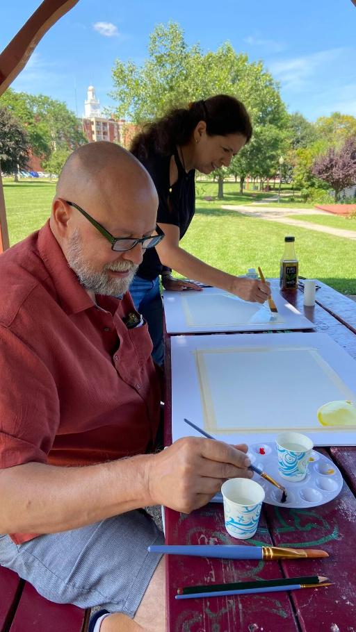Learn Watercolor by the Cochecho River